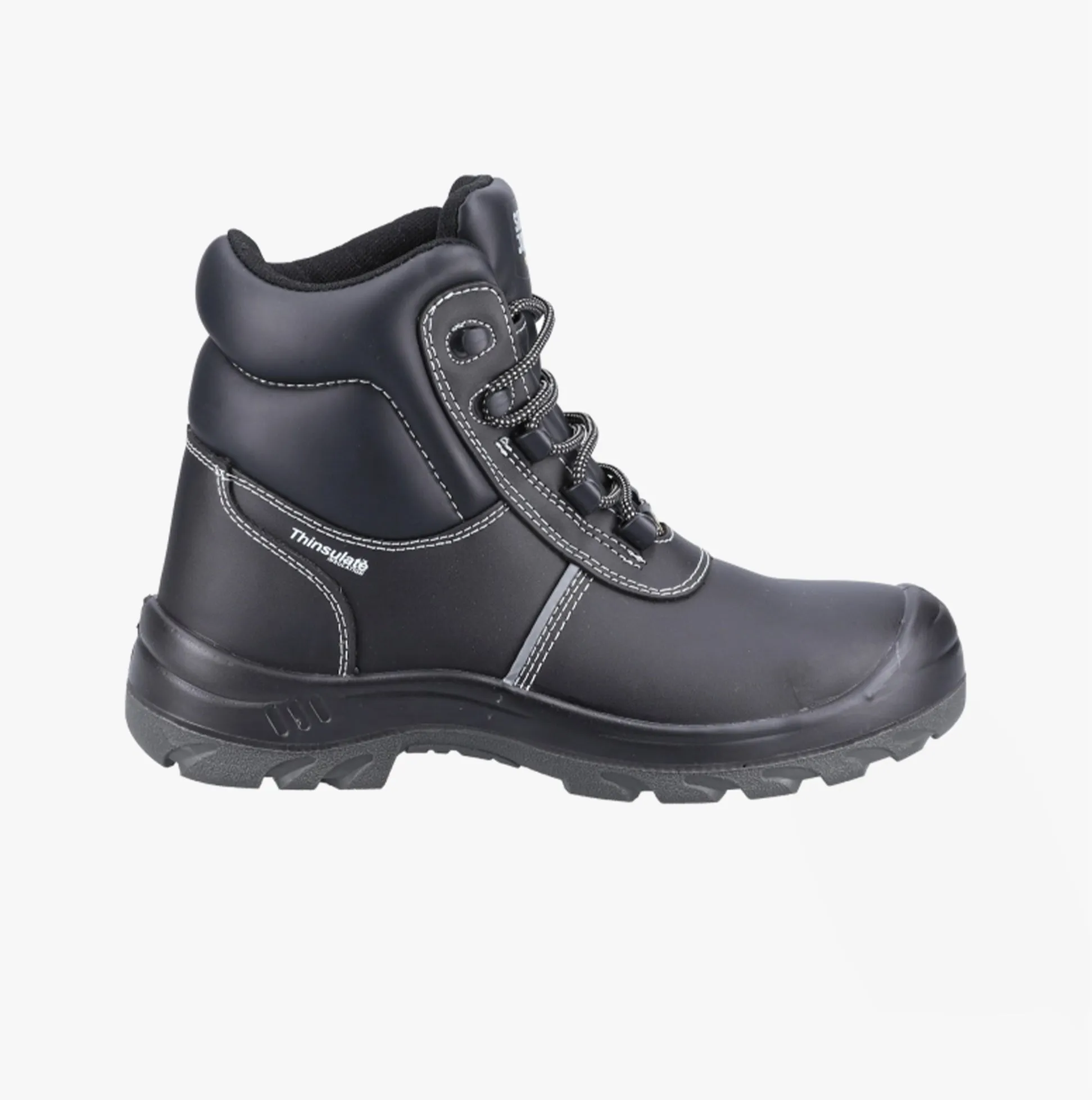 ARAS S3 Mens Safety Boots Black