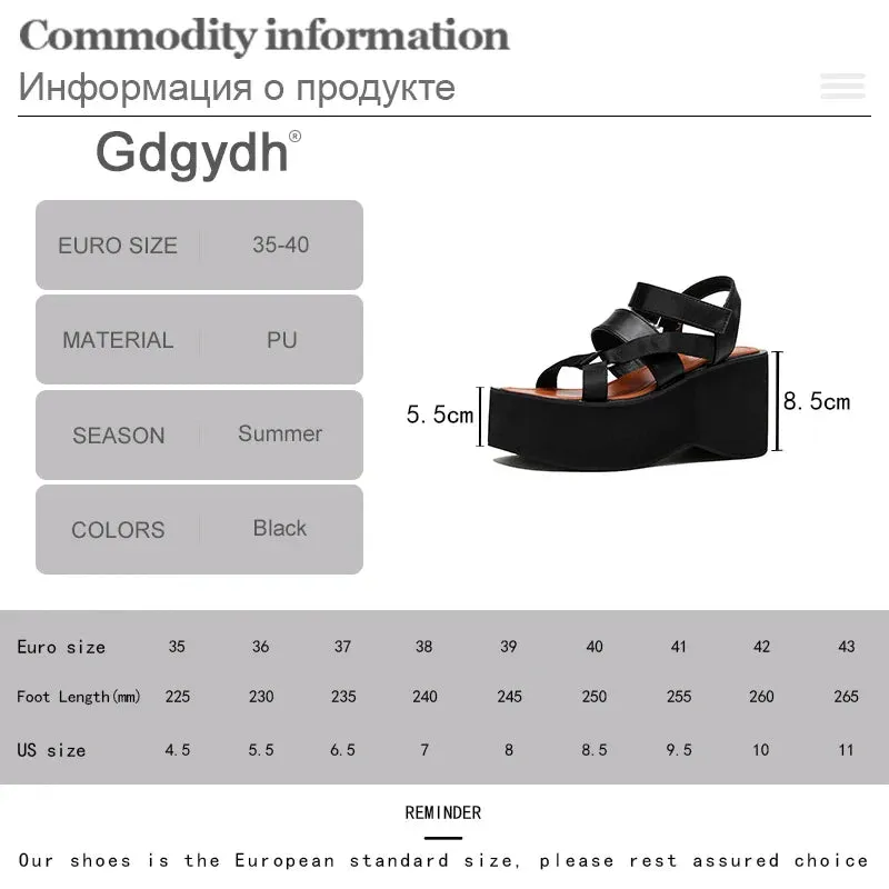 Joskaa 2024 New Chunky Sandals 90s