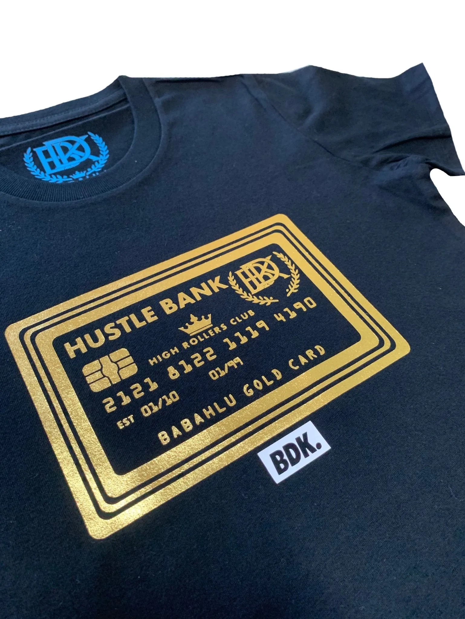 "Gold Card" Print T Shirt